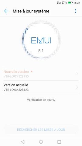 mise a jour huawei p8 lite 2017|P8 Lite 2017 Mise à jour systeme .